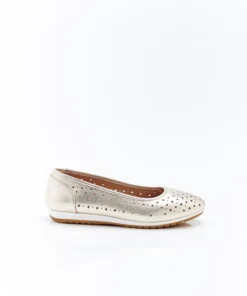 Ballerines Climatyl dessus cuir perforé