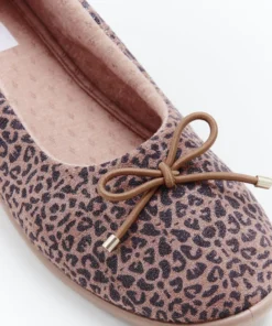 Ballerines compensées en velours