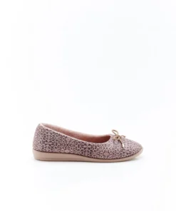 Ballerines compensées en velours