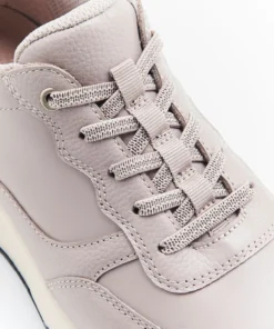 Baskets compensées Amortyl à lacets élastiqués