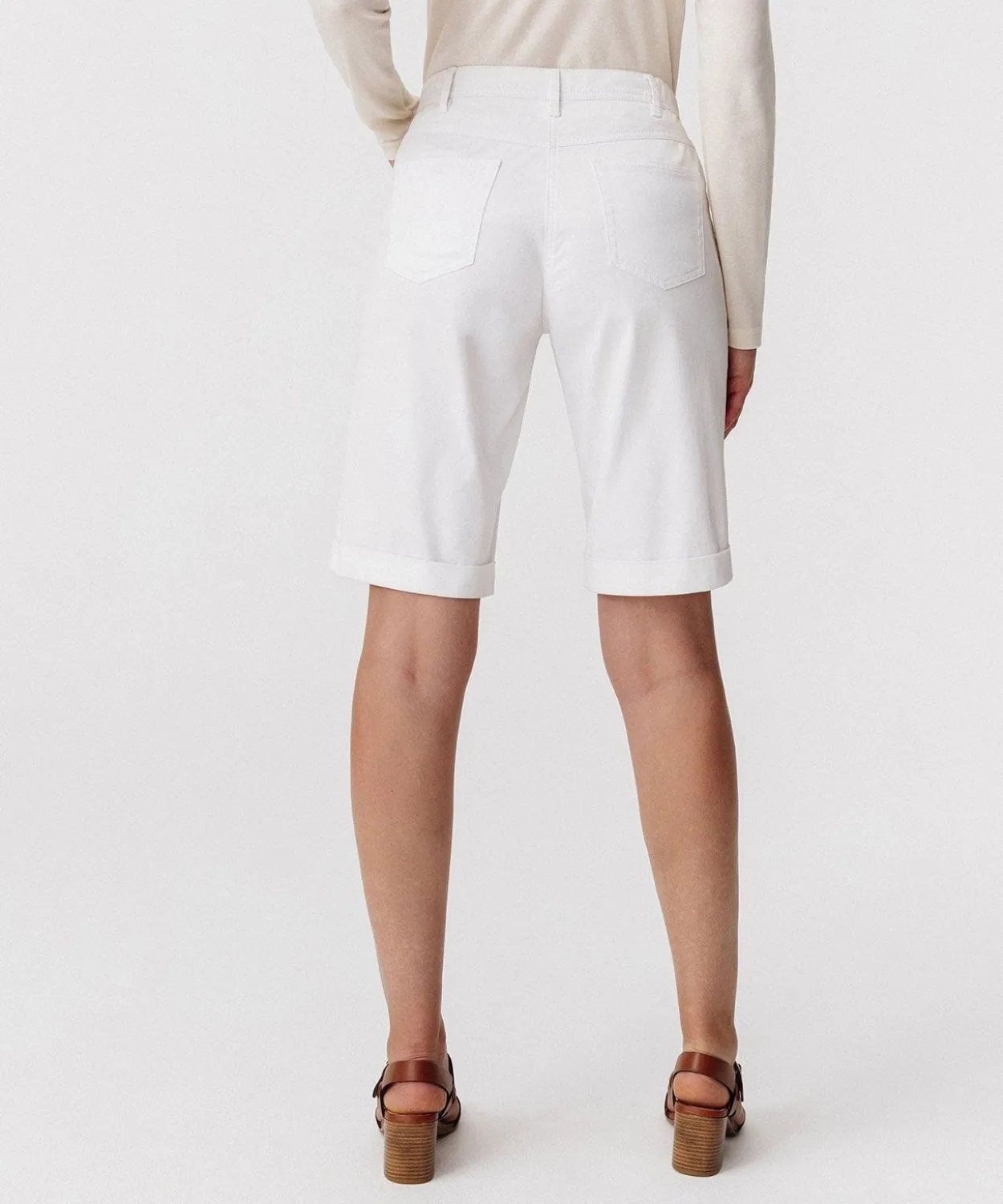 Bermuda coton extensible