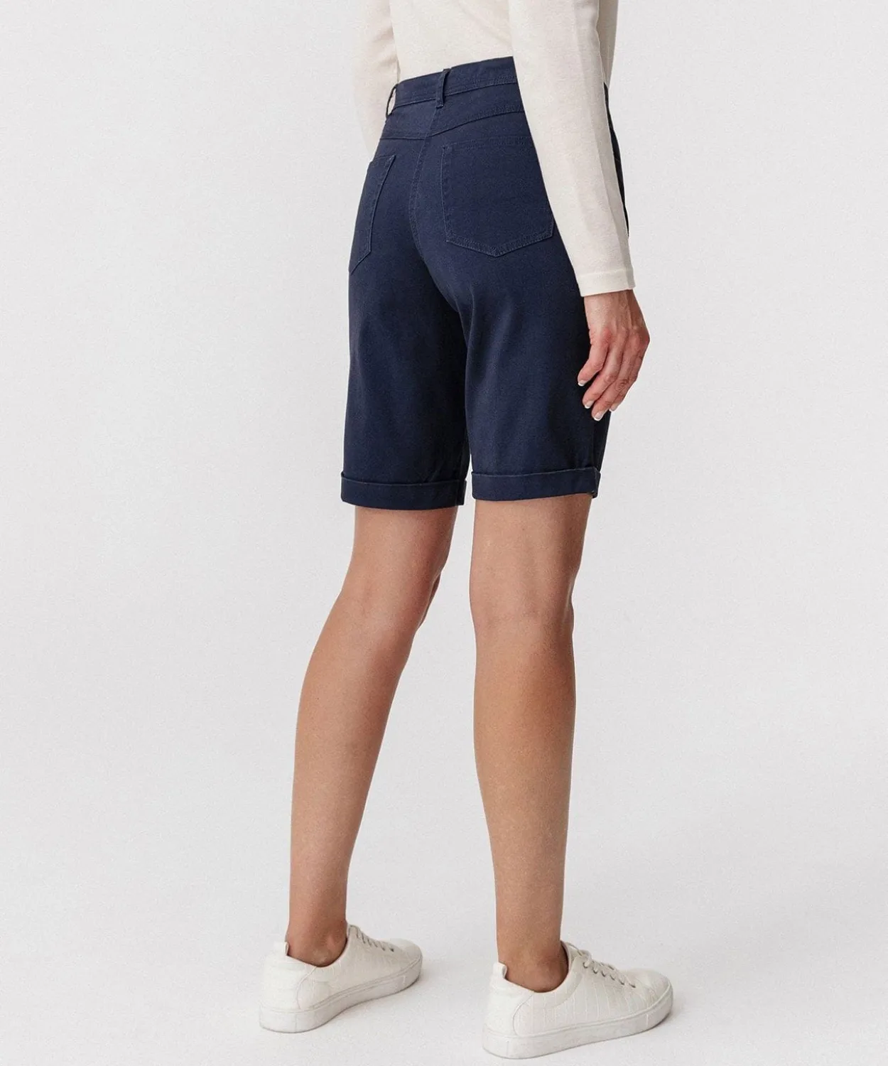 Bermuda coton extensible