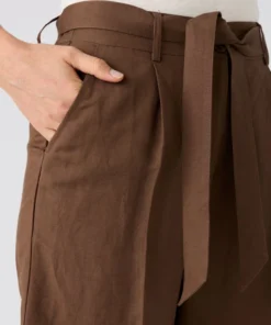 Bermuda mélange lin et viscose
