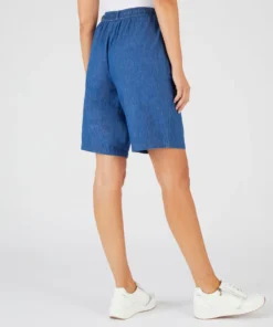 Bermuda tissu chambray