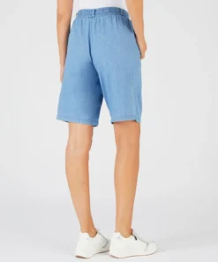 Bermuda tissu chambray
