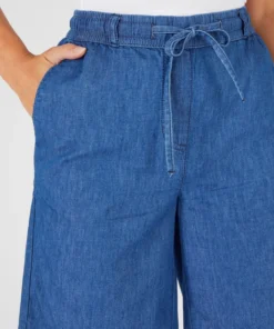 Bermuda tissu chambray