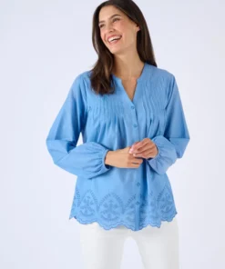 Blouse base brodée
