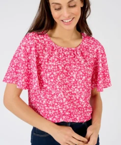 Blouse crêpe reliéfé