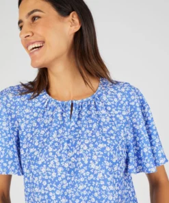 Blouse crêpe reliéfé