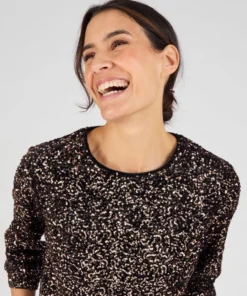 Blouse à sequins