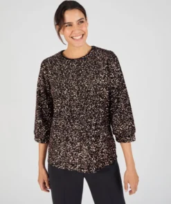 Blouse à sequins
