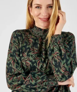 Blouse smockée pure viscose