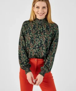 Blouse smockée pure viscose