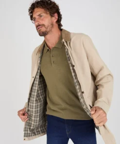 Blouson zippé col velours