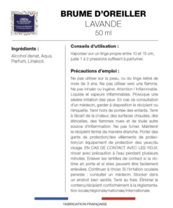 Brume d'oreiller Le Chatelard