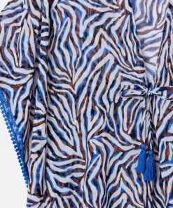 Caftan uni ou imprimé en voile