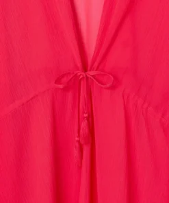 Caftan uni ou imprimé en voile