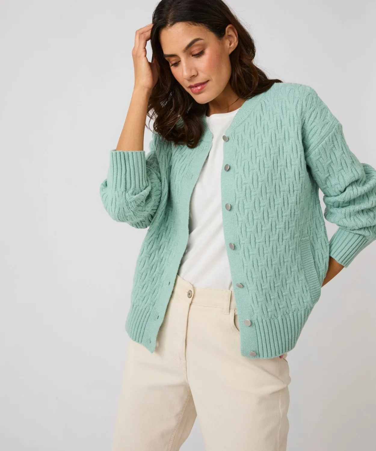 Cardigan esprit blouson Thermolactyl