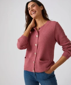 Cardigan uni ou rayé