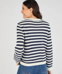 Cardigan uni ou rayé