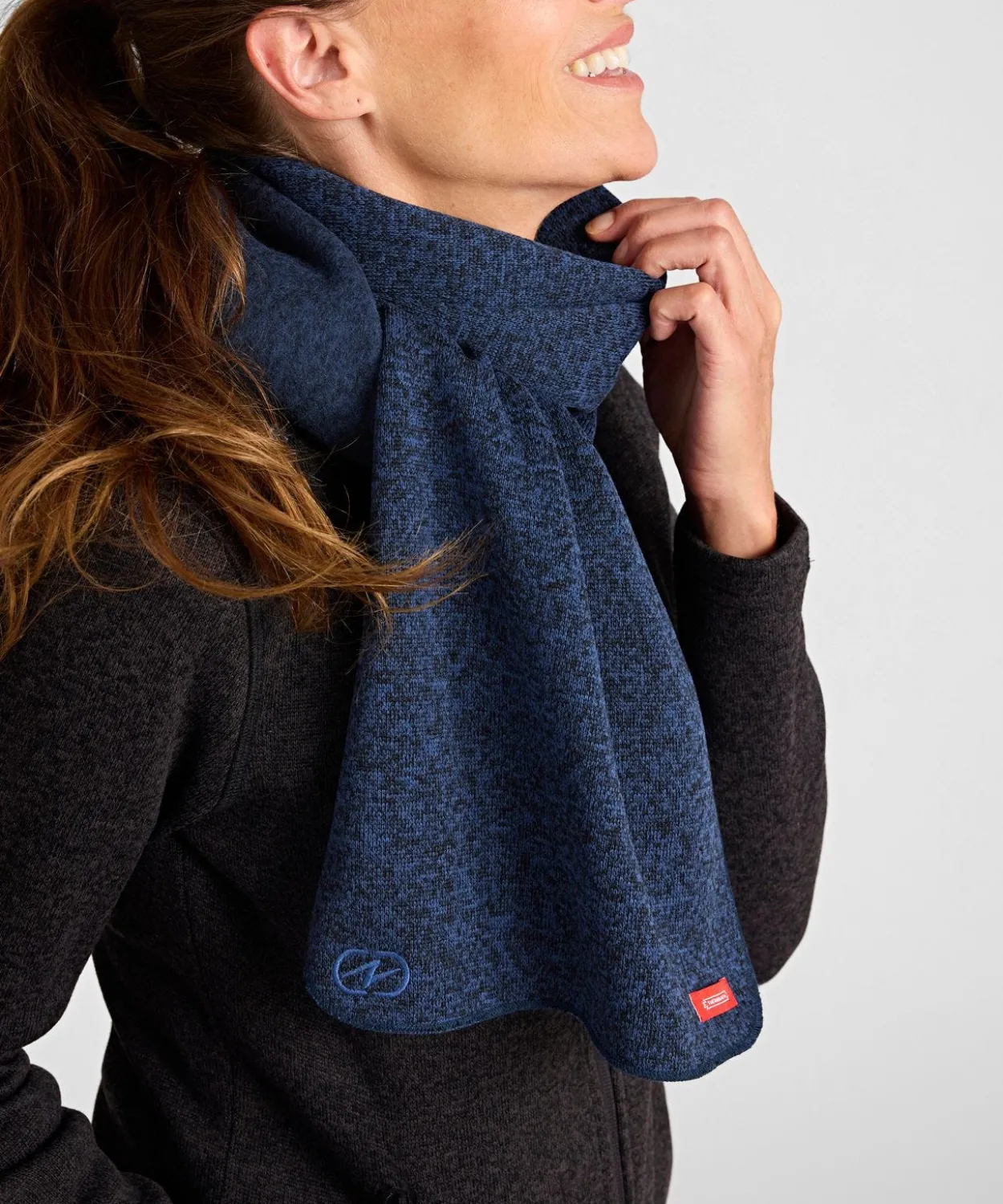 Écharpe mixte maille polaire chaude Thermolactyl