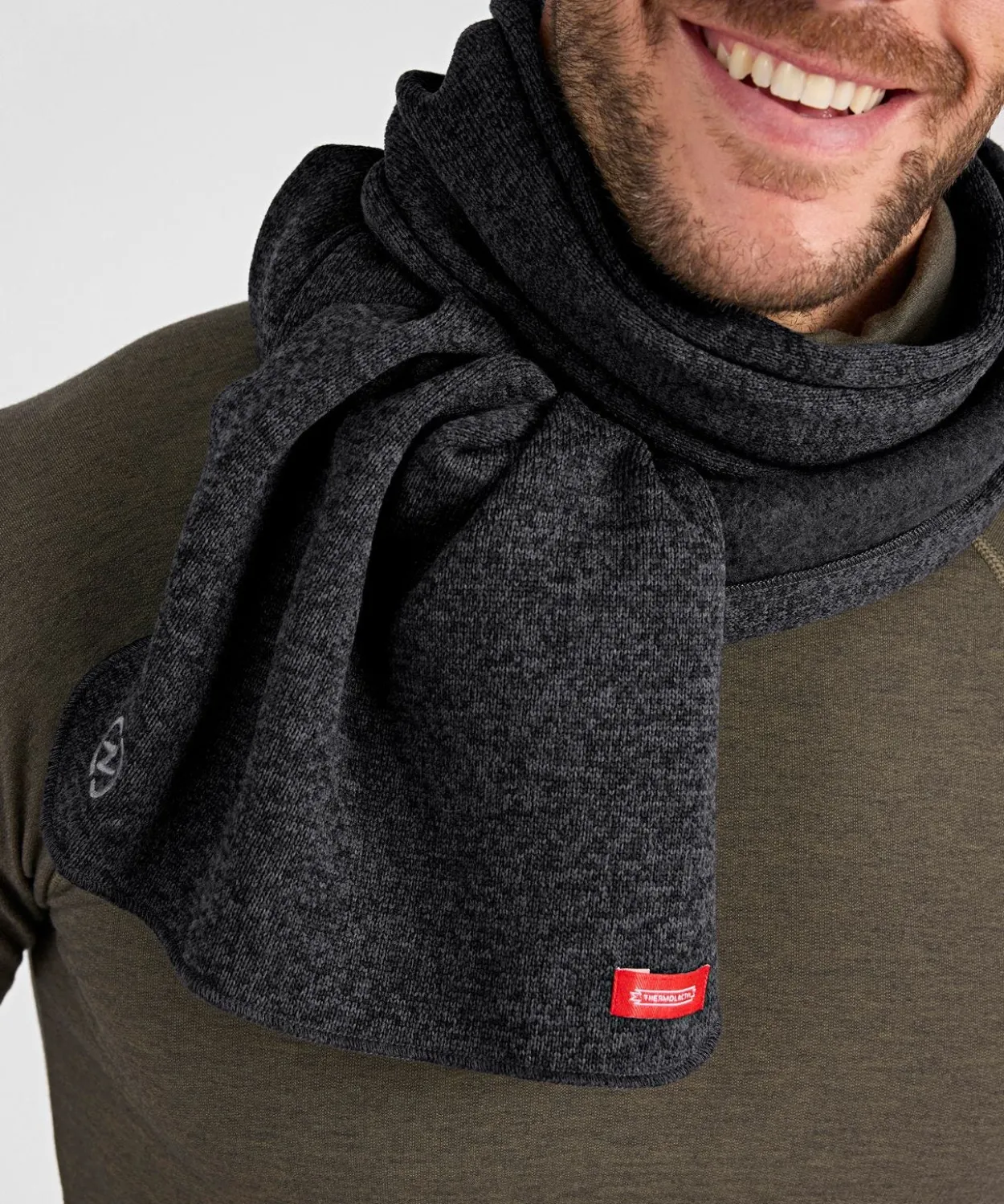 Écharpe mixte maille polaire chaude Thermolactyl