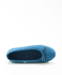Chaussons aspect velours