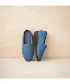 Chaussons effet jean