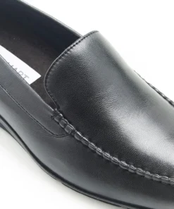 Chaussons en cuir grainé