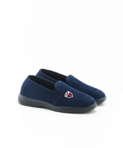 Chaussons en velours côtelé