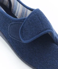 Chaussons maille gaufrée à scratch