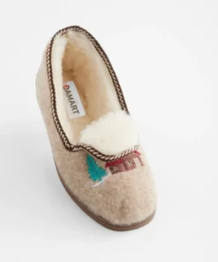 Chaussons Thermolactyl avec broderie