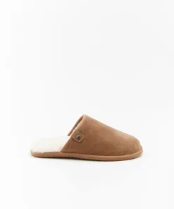 Chaussons Thermolactyl dessus croûte de cuir
