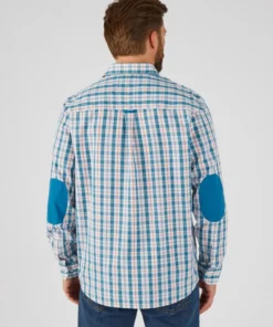 Chemise carreaux à coudières