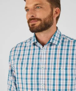 Chemise carreaux à coudières