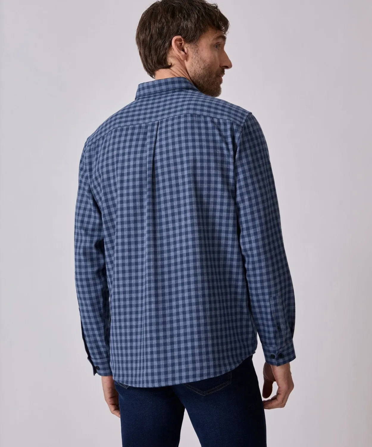 Chemise à carreaux Thermolactyl en flanelle