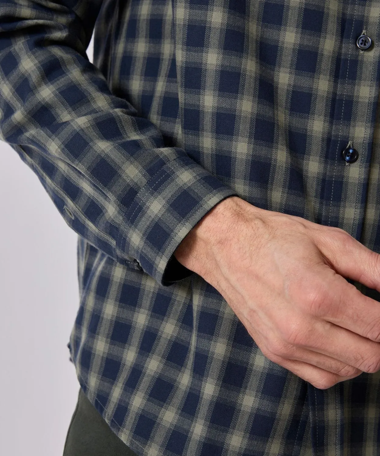 Chemise à carreaux Thermolactyl en flanelle