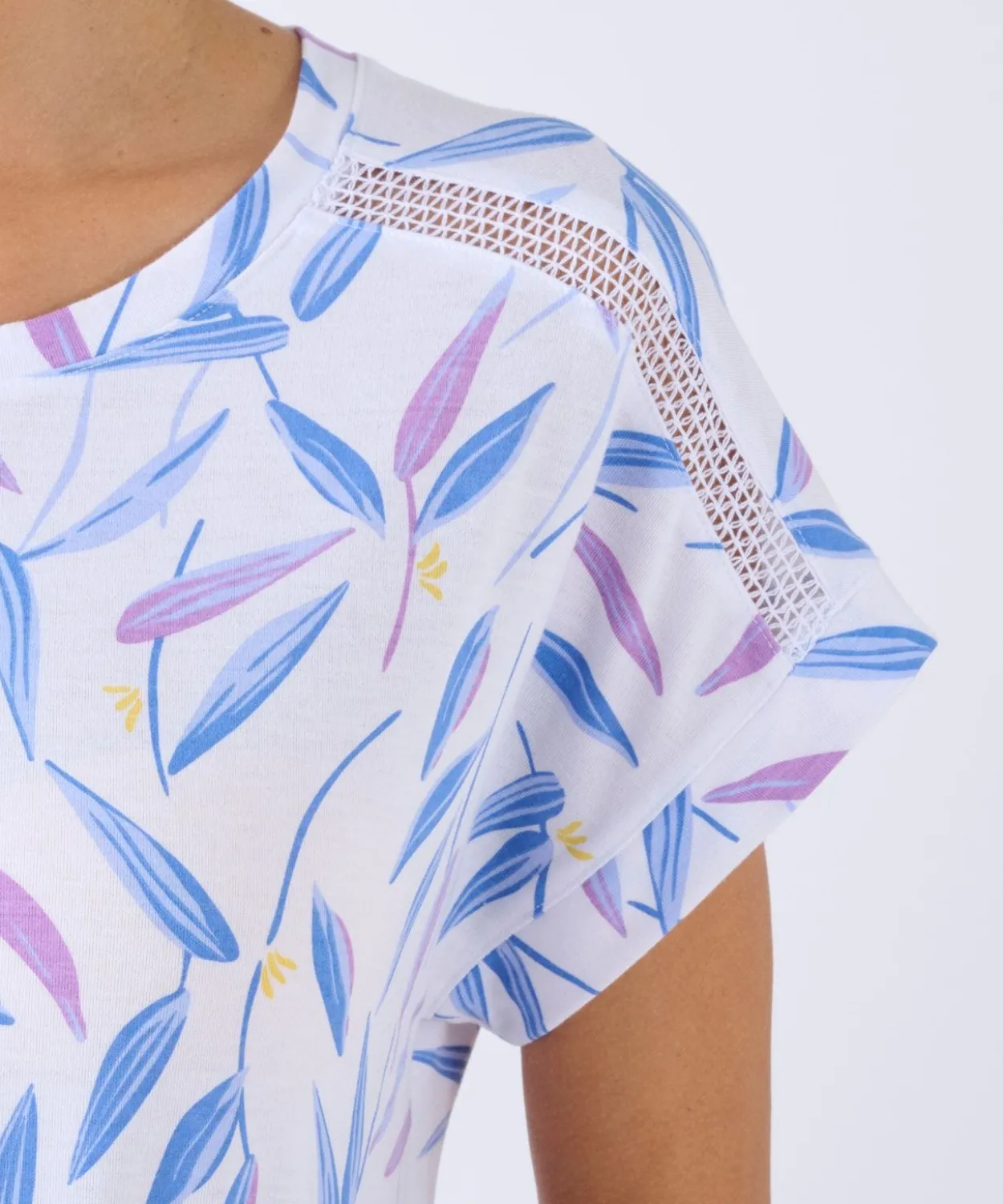 Chemise de nuit Climatyl en maille jersey