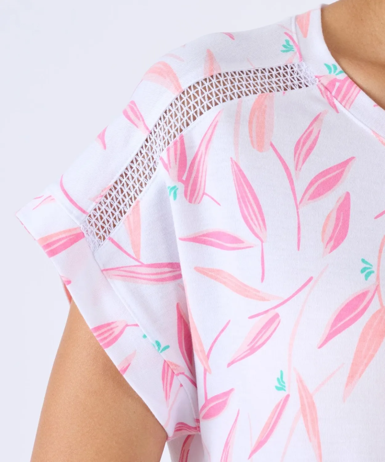Chemise de nuit Climatyl en maille jersey