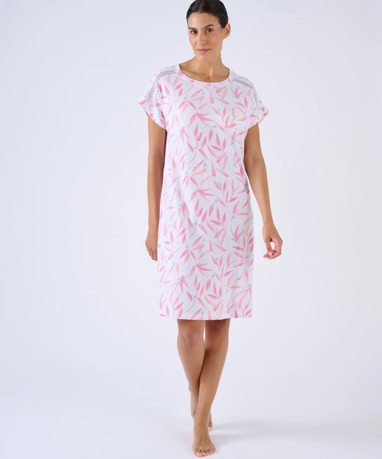 Chemise de nuit Climatyl en maille jersey