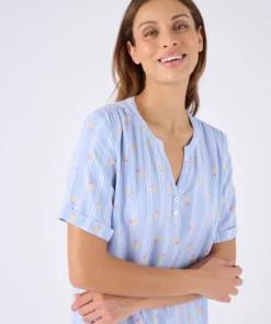 Chemise de nuit Climatyl en pure viscose