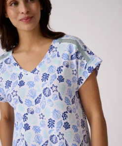 Chemise de nuit Climayl en maille jersey