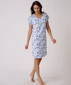 Chemise de nuit Climayl en maille jersey