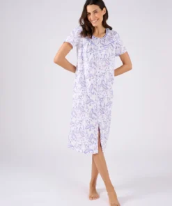 Chemise de nuit en maille jersey pur coton