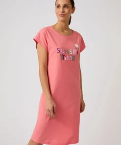 Chemise de nuit en pur coton
