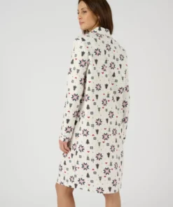 Chemise de nuit flanelle pur coton