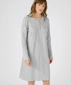Chemise de nuit maille côtelée