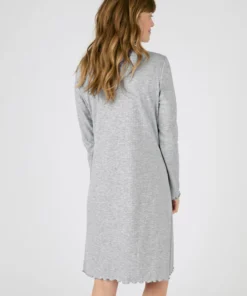 Chemise de nuit maille côtelée
