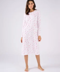 Chemise de nuit maille jersey pur coton