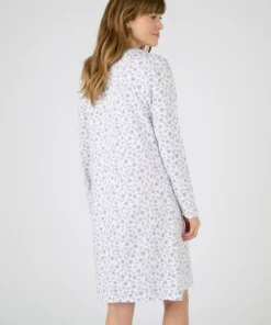 Chemise de nuit maille jersey pur coton peigné